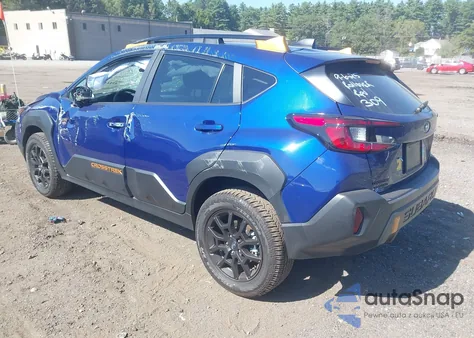 2025 Subaru Crosstrek Wilderness z USA, uszkodzony, nr VIN 4S4GUHU60S3724719